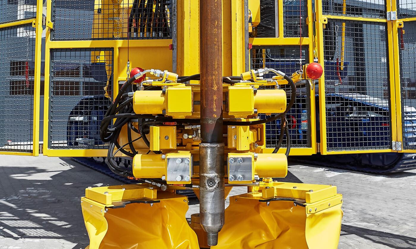 KB6 drilling rig - detail