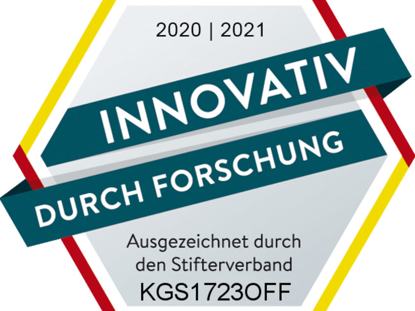 Innovative Through Research 2020 | 2021 badge