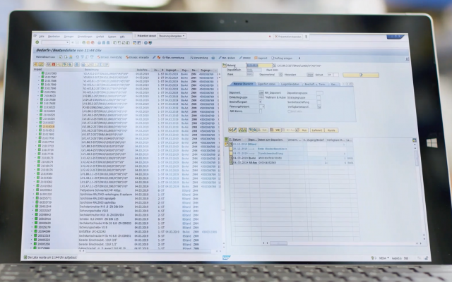 Arbeitsplatz SAP